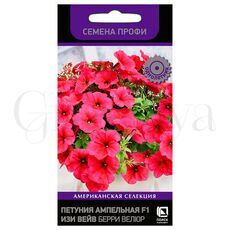 Петуния ампельная Изи Вейв F1 Берри Велюр 5 шт ПОИСК