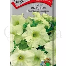 Петуния гибридная Софистика Лайм грин 5 шт ПОИСК