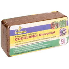 Cocoland Кокосовый субстрат Universal 9 л