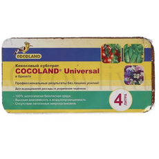 Cocoland Кокосовый субстрат Universal 4 л