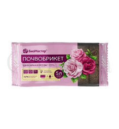 БиоМастер Почвобрикет Шикарная роза 5 л