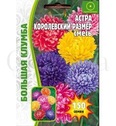 Астра Королевский Размер смесь 150 шт РЕДКИЕ СЕМЕНА