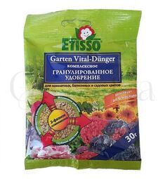 Etisso Этиссо Garten Vital Dunge для комнатных 2-х фазного действия 30 г