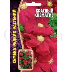Клематис Красный 3 шт РЕДКИЕ СЕМЕНА