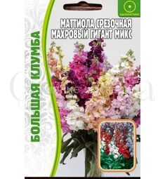Маттиола срезочная Махровый гигант микс 50 шт РЕДКИЕ СЕМЕНА