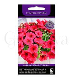 Петуния ампельная Изи Вейв F1 Берри Велюр 5 шт ПОИСК