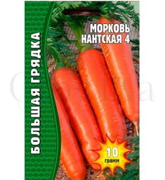 Морковь Нантская 4 5000 шт РЕДКИЕ СЕМЕНА