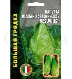 Капуста б/к Итальянская коническая Vesuvius 0,2 г РЕДКИЕ СЕМЕНА