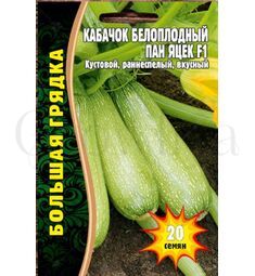 Кабачок Пан Яцек F1 20 шт РЕДКИЕ СЕМЕНА