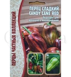Перец сладкий Candy Cane Red 5 шт РЕДКИЕ СЕМЕНА
