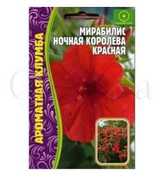 Мирабилис Ночная Королева красная 14 шт РЕДКИЕ СЕМЕНА