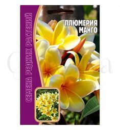 Плюмерия Манго 3 шт РЕДКИЕ СЕМЕНА