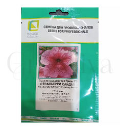 Петуния грандифлора Призм Стравберри Сандай 100 шт ПОИСК