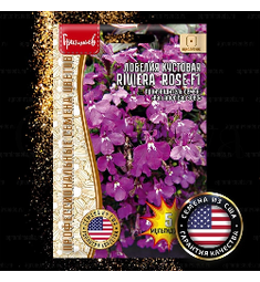 Лобелия кустовая Ривьера Роуз F1 5 шт РЕДКИЕ СЕМЕНА