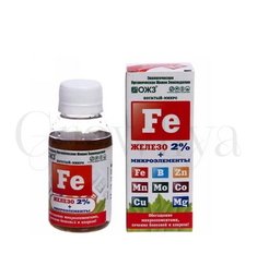 Богатый Микро Железо Fe 2% + микроэлементы 100 мл