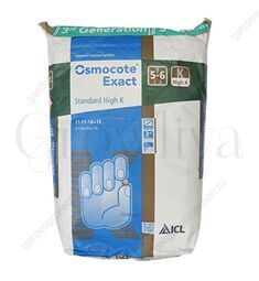 Osmocote Exact Standard High К Осмокот Экзакт Стандарт Хай К 11-11-18+МЭ 5-6 мес 1 кг