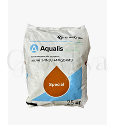 Еврохим Aqualis 3-11-38+4MgO+МЭ 25 кг