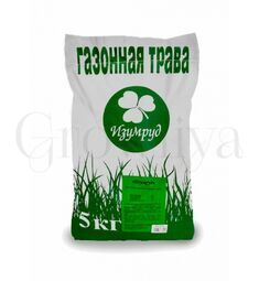 Газонная смесь Изумруд Садово-парковая (полутень) 5 кг