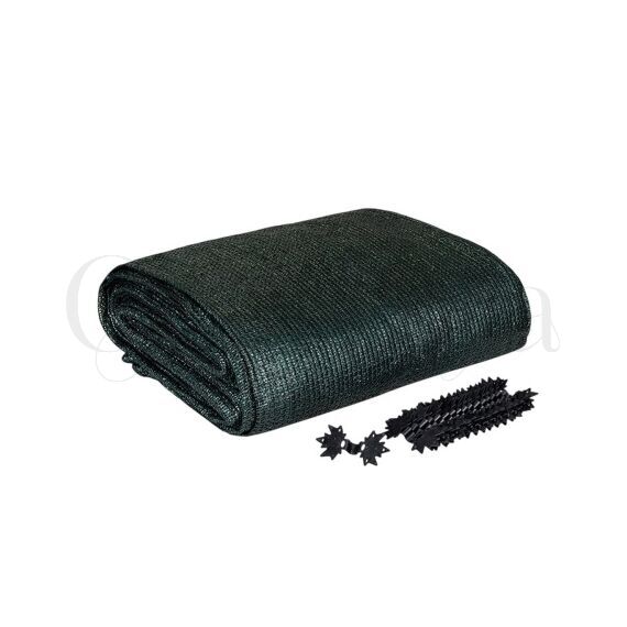 Сетка затеняющая фасованная крепеж в комплекте 55 % 4х5 м (S=20 м2)