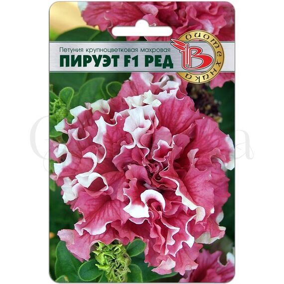 Петуния махровая  Пируэтт Ред 100 шт ПОИСК