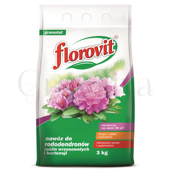 Florovit Для рододендронов, вересковых, гортензий 3 кг