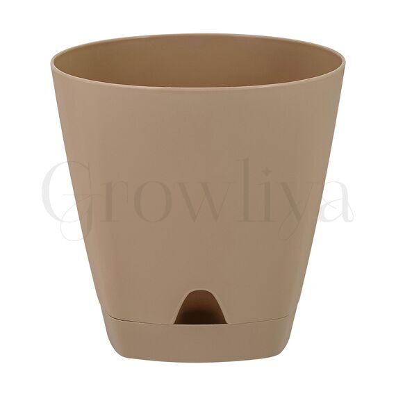 Горшок Амстердам D110 мм с подст. Мол. шок. 0,65 л