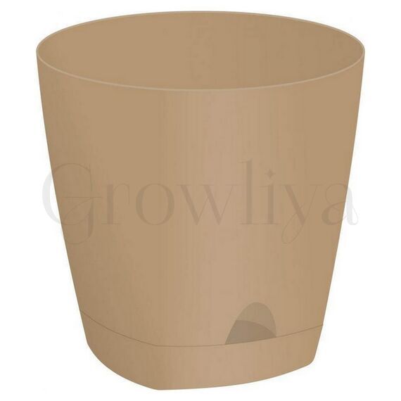 Горшок Амстердам D250 мм с подст. Мол. шок. 8 л