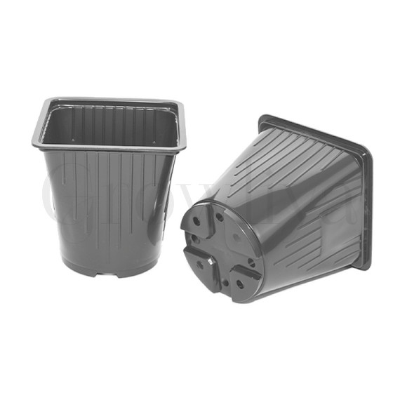 Горшок для рассады квадратный 13*13*13 - 1,5 л