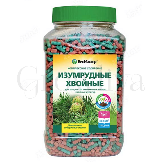 Биомастер КМУ Изумрудные хвойные 1,2 кг