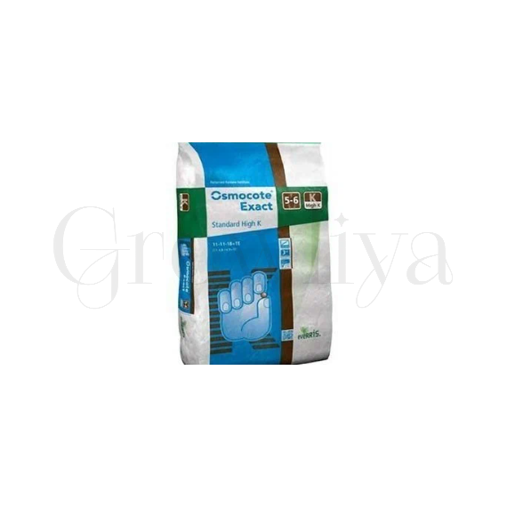 Osmocote Exact Standard High K Осмокот Экзакт Стандарт Хай К 11-11-18+1,5MgO+MЭ 5-6 мес 500 г (фасовка)