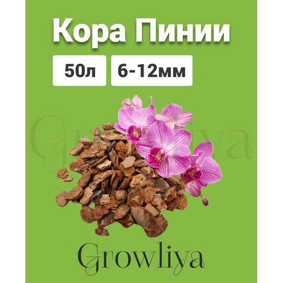 Кора Пинии Португальской аналог Орхиаты 6-12 мм 50 л
