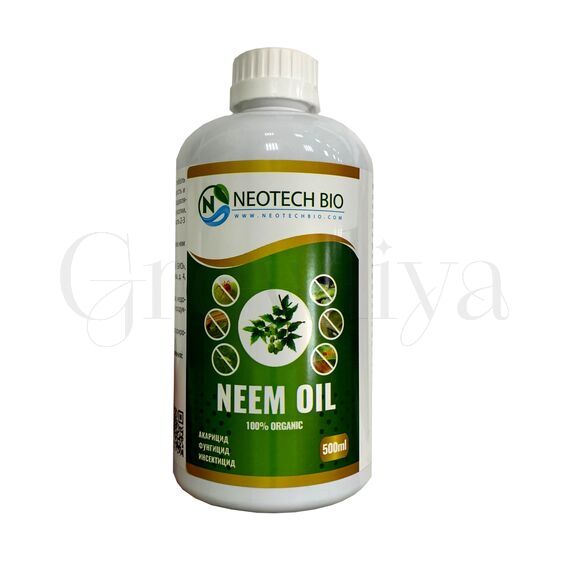 Биоинсектицид NEEM OIL от болезней и вредителей, 500мл