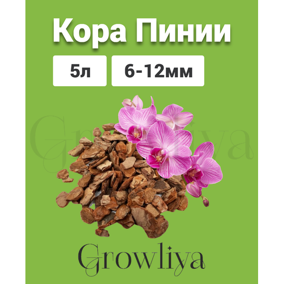 Кора Пинии Португальской аналог Орхиаты 6-12 мм  5 л